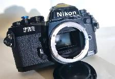 Black Nikon FE2 - body only