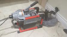 DRAIN SNAKE ROUGH IN WASHROOM SUMP PUMP ISSUE WATERPROOFING WET