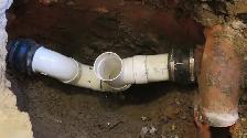 DRAIN SNAKE ROUGH IN WASHROOM SUMP PUMP ISSUE WATERPROOFING WET - Photo 3