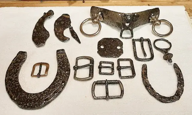 Antique Metal Detecting Horse Relics and Steampunk