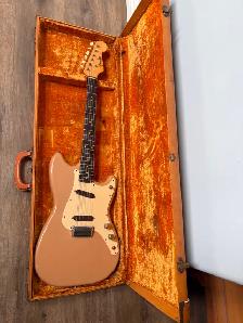 1960 Fender Duo-Sonic With Original Case Pre CBS All Original