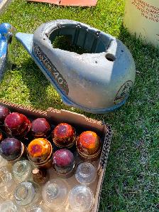Vintage & Antique items, ATC, outboard, oil can, wooden folding - Photo 4