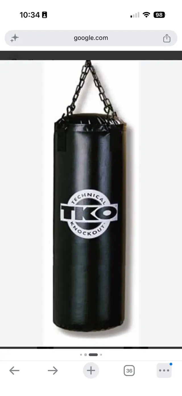 TKO punching bag