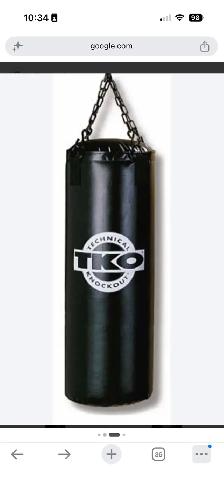 TKO punching bag