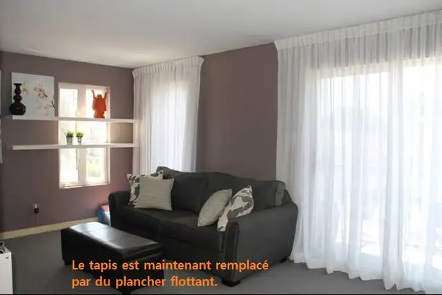 4 1/2 Laval-des-Rapides au 2e d'un triplex - Libre 1er novembre