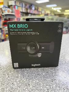 Logitech MX Brio 4K Ultra Master Series webcam boxed