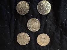 1958/1959 SILVER 50 CENT PIECES - Photo 2