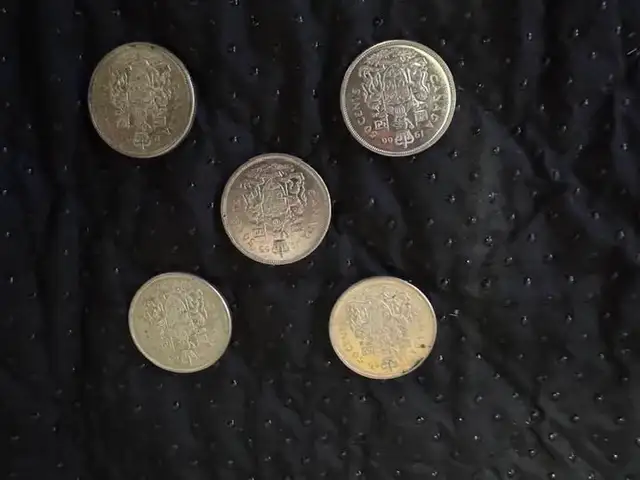 1962/1965 SILVER 50 CENT PIECES