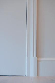 Baseboard, casing, doors, Ikea kitchen
