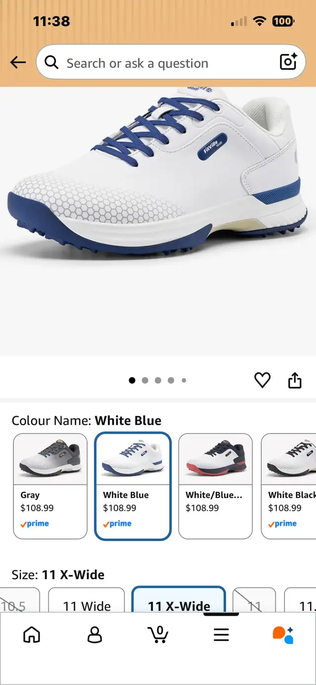 Golf shoes
