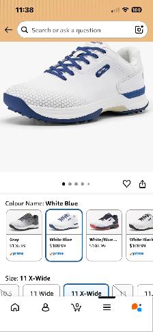 Golf shoes