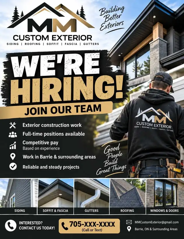 siding installer/laborer