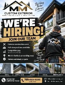 siding installer/laborer