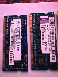 clean laptop RAM modules - all sold together - Photo 2