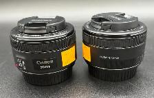Canon 55mm Camera Lens with Lens Caps (x2 Available )