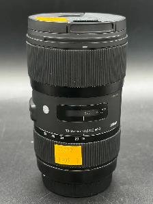 Sigma 18-35mm 1x1.8 DC 72 Lens for Canon Cameras