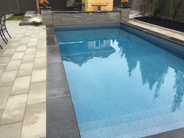 Kota Black Bullnose Coping - Only $10.50 per sqft