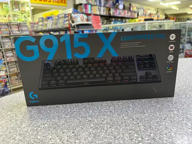 Logitech G915 X Lightspeed TKL Gaming keyboard boxed