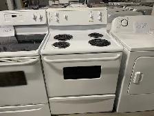 Cuisinière blanche ronds serpentins White Westinghouse
