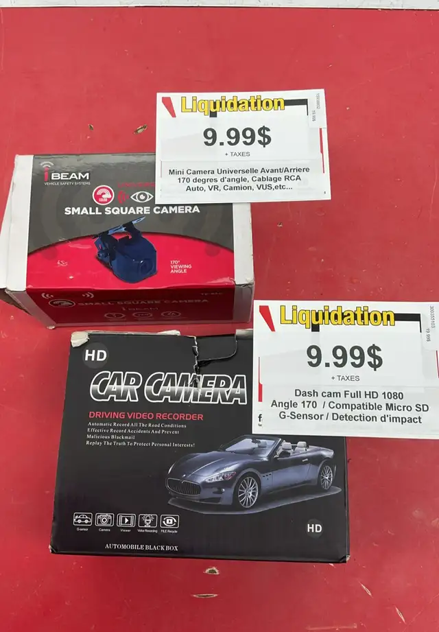 Caméra pour tout véhicule