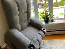 Fauteuil inclinable chauffant massage électrique - Photo 2