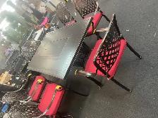 Brand New 7pcs Round Cast Aluminum Dining Set BBQ Table $1699