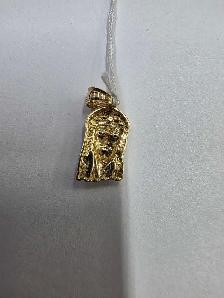breloque en or 10k Petit visage de Jésus - Photo 2