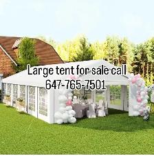 20x30ft heavy duty industrial tent pickup Oshawa call