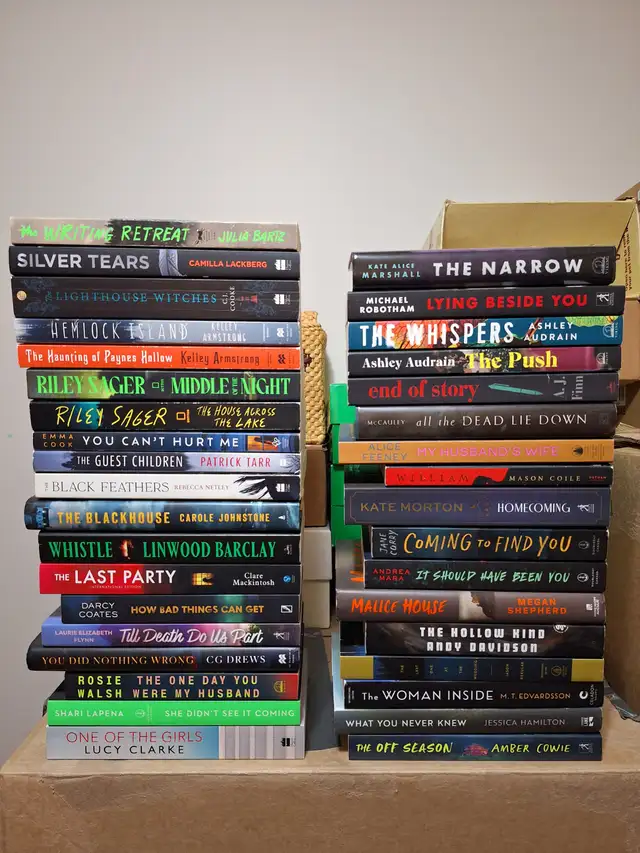 Huge Book & Clothing Sale