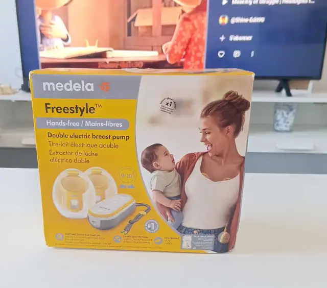 medela double electric breast pump new