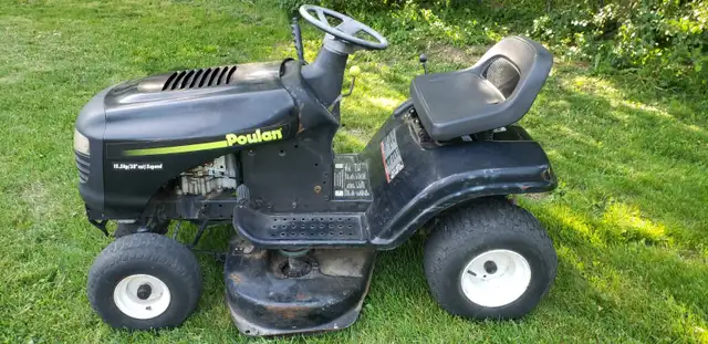 Poulan riding mower