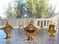 ROYAL WINTON GOLD PLATED CHINA COLLECTION - Photo 2