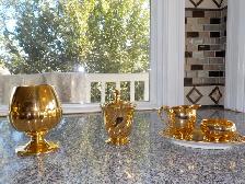 ROYAL WINTON GOLD PLATED CHINA COLLECTION - Photo 6