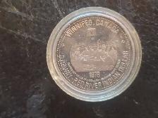 Rare 1978 SGT Tommy Prince coin - Photo 2