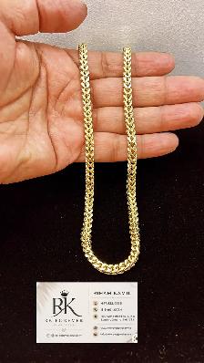 10K  yellow Gold Chain  # R 40 - Photo 4