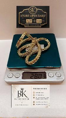 10K  yellow Gold Chain  # R 40 - Photo 5