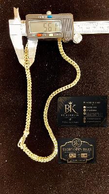 10K  yellow Gold Chain  # R 40 - Photo 6