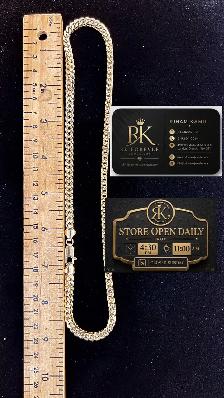 10K  yellow Gold Chain  # R 40 - Photo 7