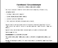 Farmland/Groundskeeper Squamish