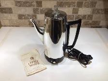 Vintage GE Automatic coffee Percolator