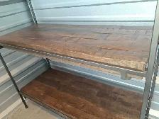 modern high end shelves, wood / metal $490 - Photo 5