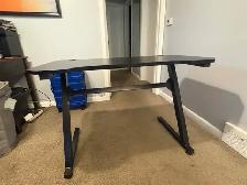 Free delivery used Black gaming desk - Photo 5