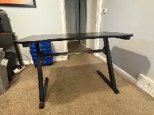 Free delivery used Black gaming desk - Photo 7