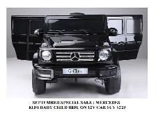 MERCEDES KIDS BABY CHILD RIDE ON 12V CAR SUV WITH REMOTE - Photo 7