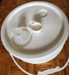 Plastic Pails/Buckets Clean Food-Grade HDPE-2 20-Liter - Photo 2