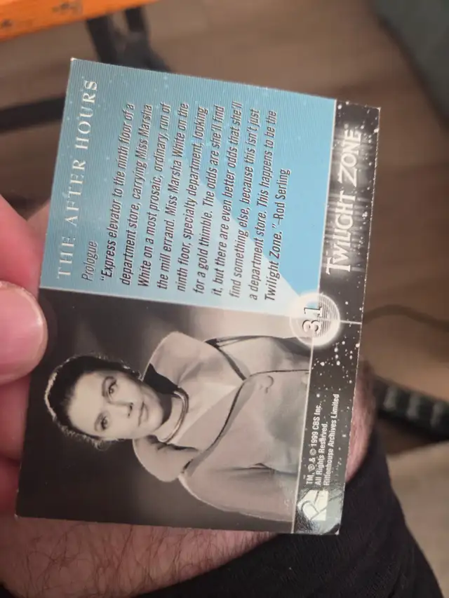 Rittenhouse The Twilight Zone Trading Cards