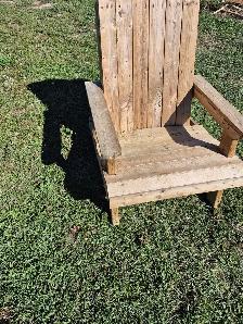 wood patio chairs - Photo 2