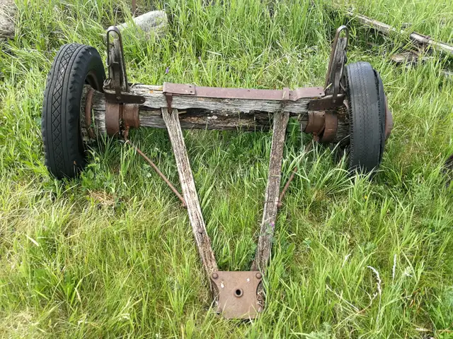 Wagon Wood Axle