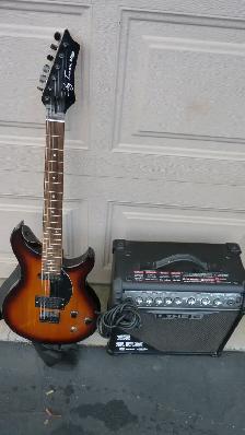 Electric Guitar and AMP Bundle