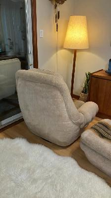 MCM vintage. TEAK TECK Buffet / Fauteuil pivotant vintage 70s  r - Photo 7